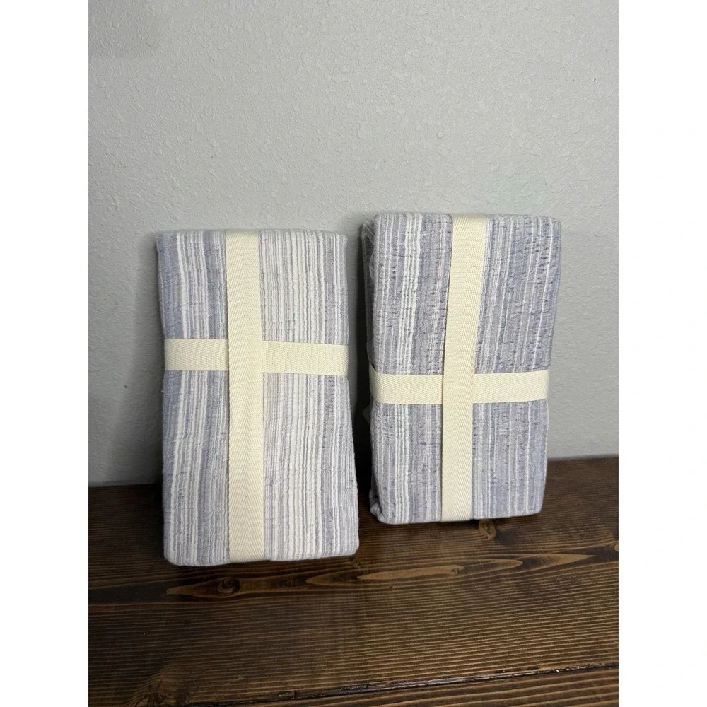 SOUTHERN LIVING Oasis Pillow Sham Set Of 2 100% COTTON Purple White Standard